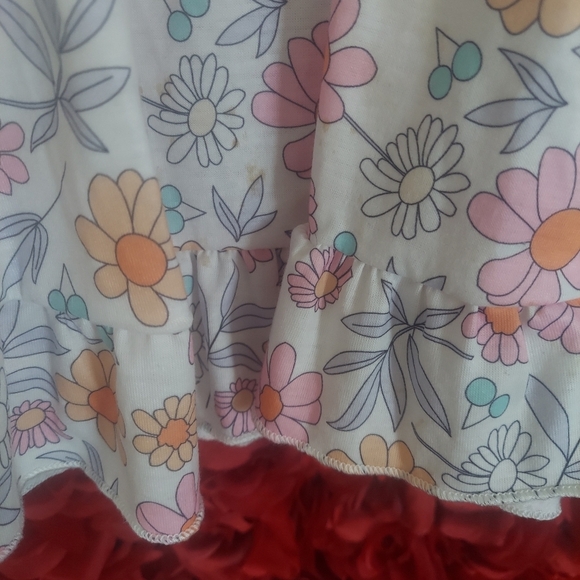 Shein Girls NWOT Size 6 Dress Flower design - Picture 5 of 6